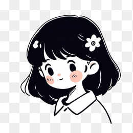 卡通女像头像