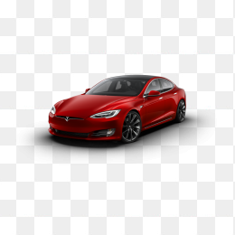 红色特斯拉model 3