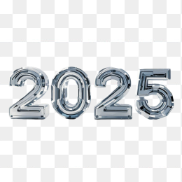 立体创意2025年字体