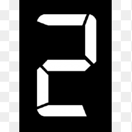 黑色背景数字2
