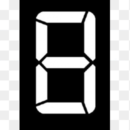 黑色背景数字8