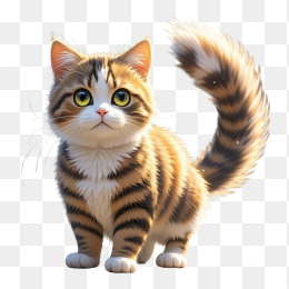 卡通小猫