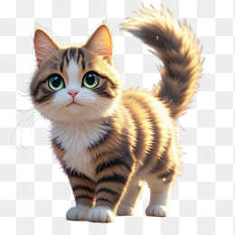 卡通小猫