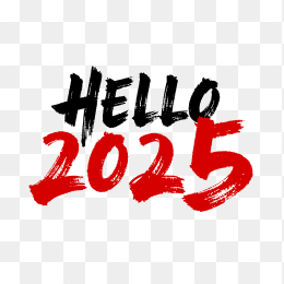 快图网独家原创hello2025毛笔字体