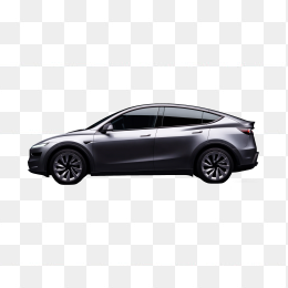 新款黑色特斯拉Model Y