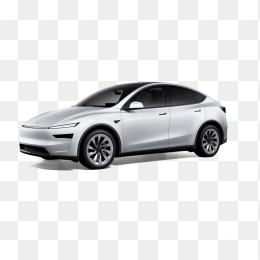 新款白色特斯拉Model Y
