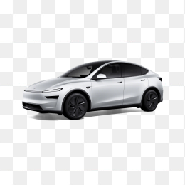 新款白色特斯拉Model Y