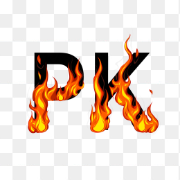 快图网原创火焰PK字体