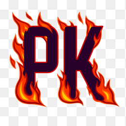 快图网原创火焰PK字体
