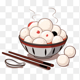 原创卡通汤圆