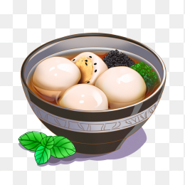 原创卡通汤圆