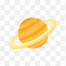 原创手绘土星