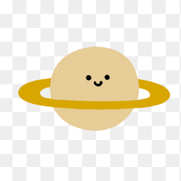 原创手绘土星