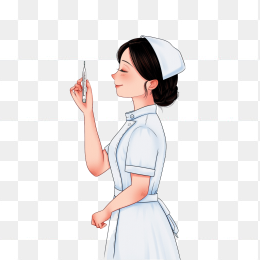 原创手绘护士