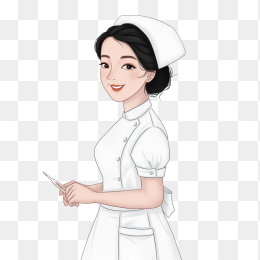 原创手绘护士