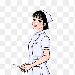 原创手绘护士