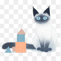 原创手绘小猫