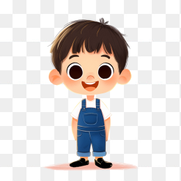 原创可爱小男孩