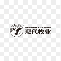 现代牧业logo