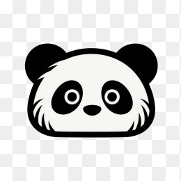 快图网原创手绘熊猫logo