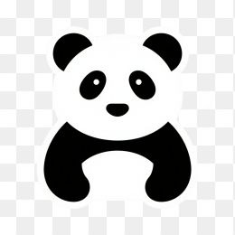 快图网原创手绘熊猫logo