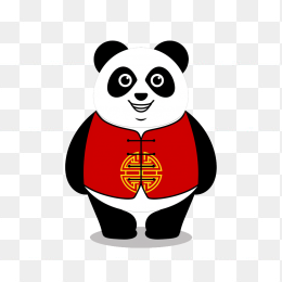 快图网原创手绘熊猫logo