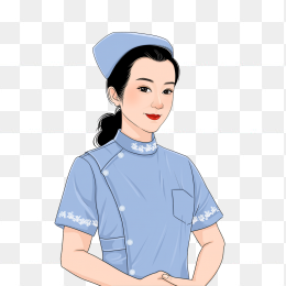 原创手绘护士