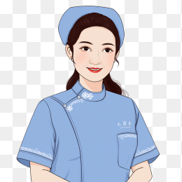 原创手绘护士