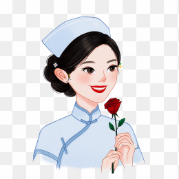 原创手绘护士