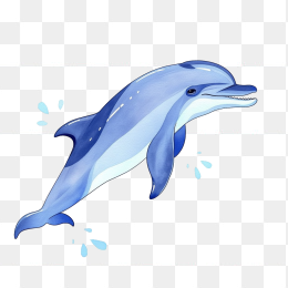 快图网原创卡通海豚