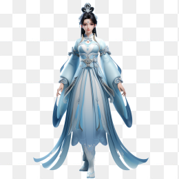 快图网原创3D游戏美女人物
