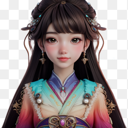 快图网原创3D游戏人物