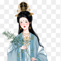 快图网原创手绘古装美女