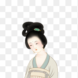 快图网原创手绘古装美女