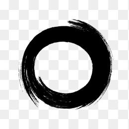 快图网原创圆形笔刷边框