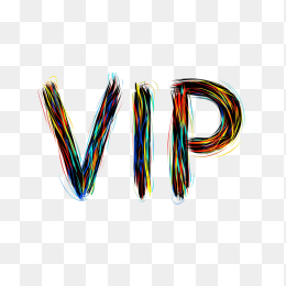 快图网原创彩色VIP字体