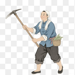 快图网原创手绘农民