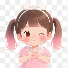 快图网原创可爱女孩头像
