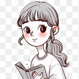 快图网原创卡通女生头像