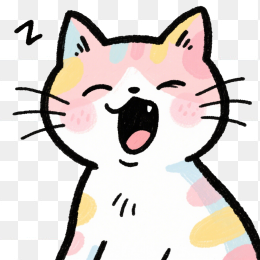 快图网原创卡通猫咪表情