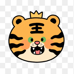 快图网原创卡通老虎logo