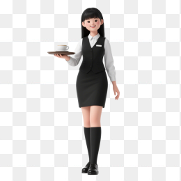 快图网原创3D服务员