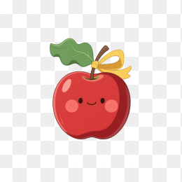 快图网原创卡通苹果