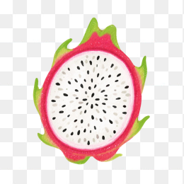 快图网原创卡通火龙果