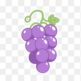 快图网原创卡通葡萄