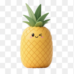 快图网原创卡通3D菠萝