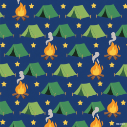 快图网原创露营平铺背景