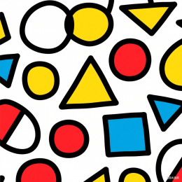 快图网原创几何平铺背景