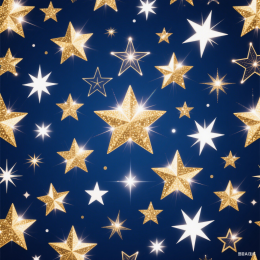 快图网原创星星平铺背景