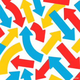 快图网原创箭头平铺背景